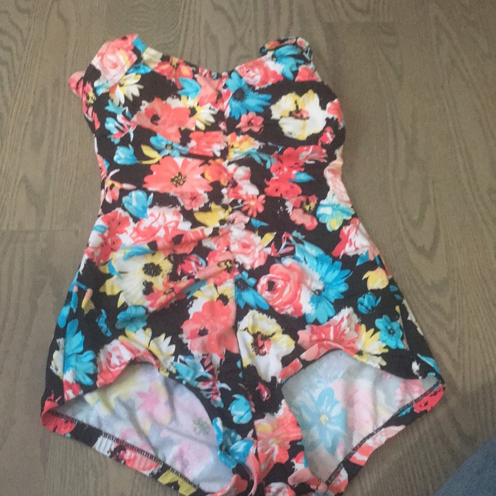 One piece bathing suit